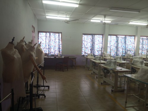 Students and workshop activities at St. Mary’s Technical Institute