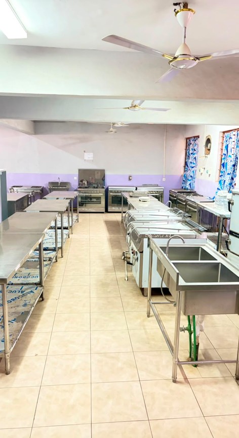 Students at work in technical workshop at St. Mary’s